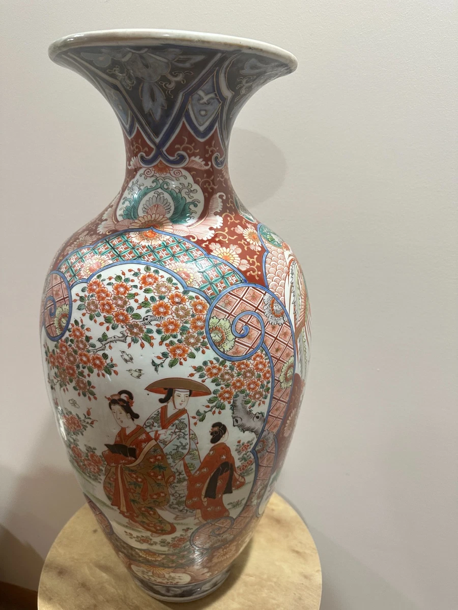 陶瓷古董原始1850-1899 年日本花瓶| eBay