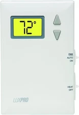 Pro PSD010BF Digital Non-Programmable Thermostat for Home, Heat only with Fan