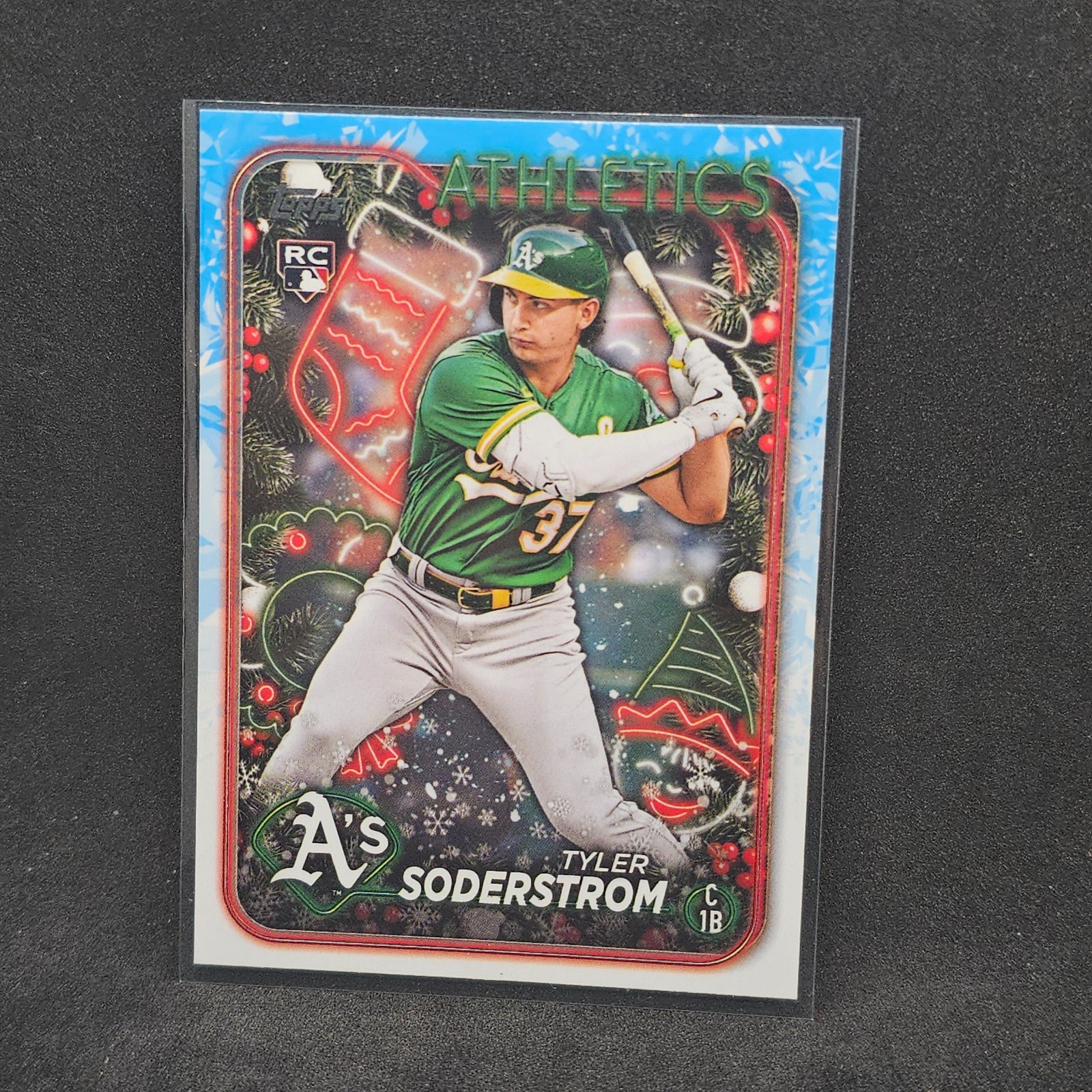 2024 Topps Holiday - Tyler Soderstrom #H127 (RC)