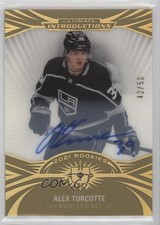 2021 Ultimate Collection Introductions Gold 42/50 Alex Turcotte #UI-8 Auto 1q9a