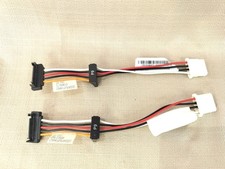 Lot of 2 - Dell SATA to PATA Power supply Splitter adapter converter cable GW475