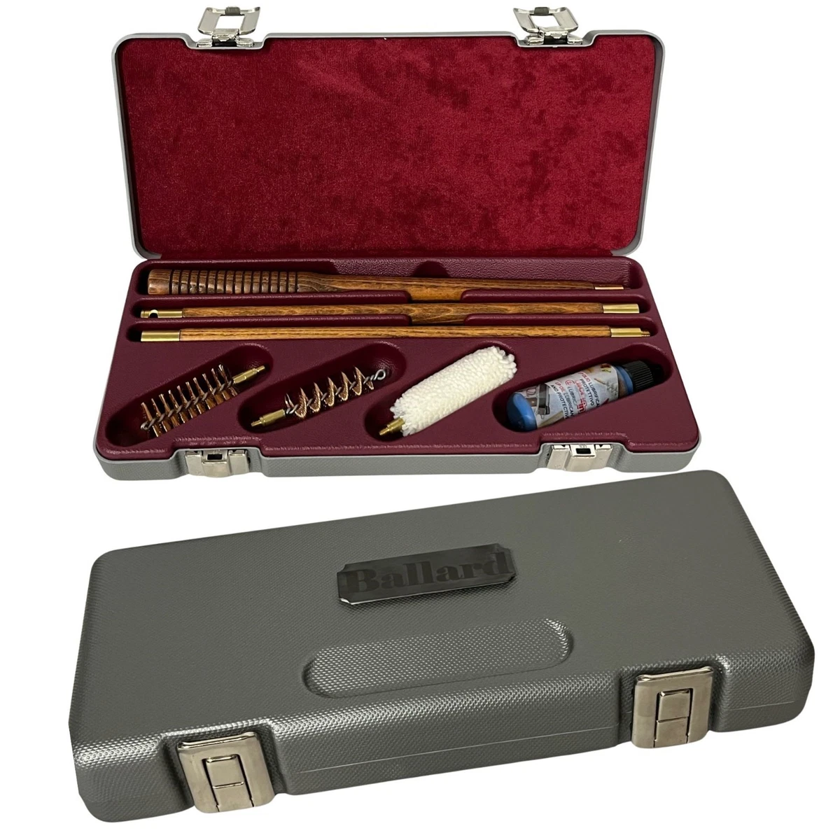 3Pcs Rod Brush Cleaning Kit Aluminum For 12 GA Gauge Gun
