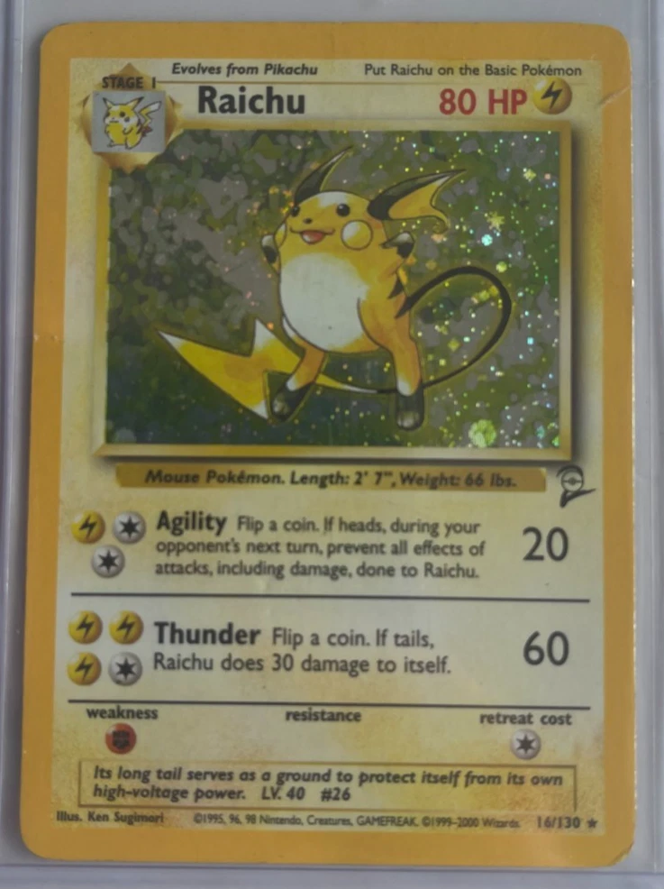 25+ Raichu 016/130 Base Set 2 for sale | Updated Oct 2026