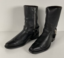 Vintage Harley Davidson Ankle Boots Harness USA Made Men s 8 D