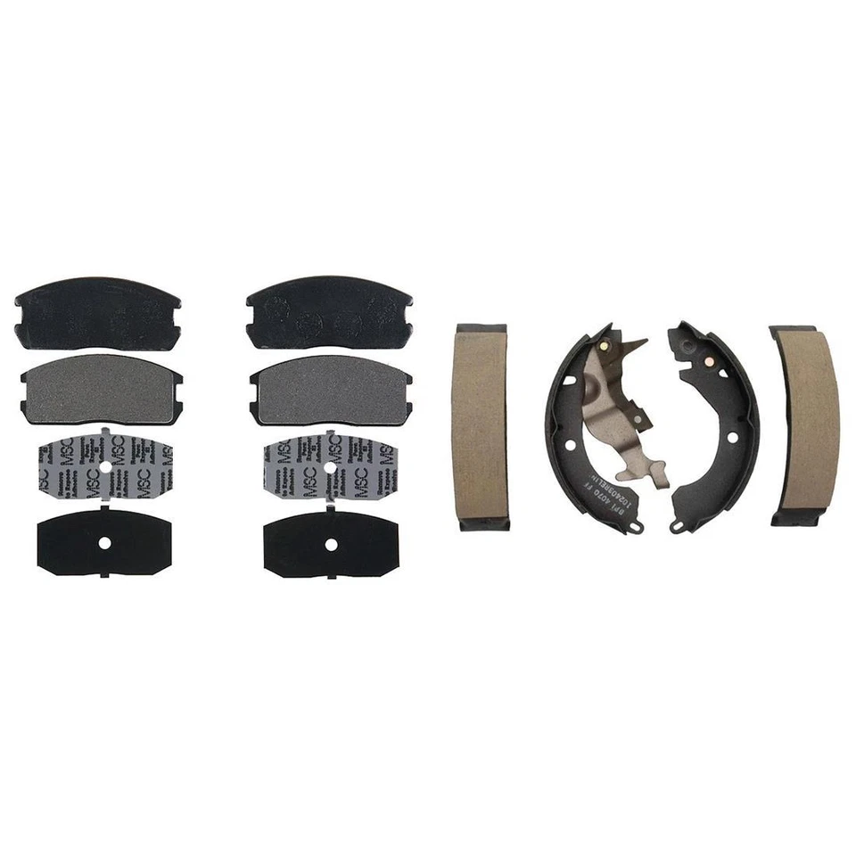 Element3 Front Metallic Brake Pads & Rear Shoes For 1985-1990 Dodge Colt - Image 4 of 4