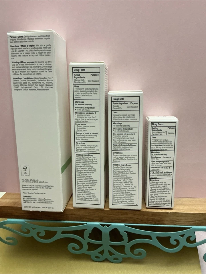 Rodan + and Fields Soothe Regimen NIB Sealed 4 Piece Set EXP. Dates 12/26-10/27 - Image 3 of 4
