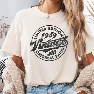 Vintage Birthday Comfort Tee Shirt Gift Idea Retro Style Limited Edition