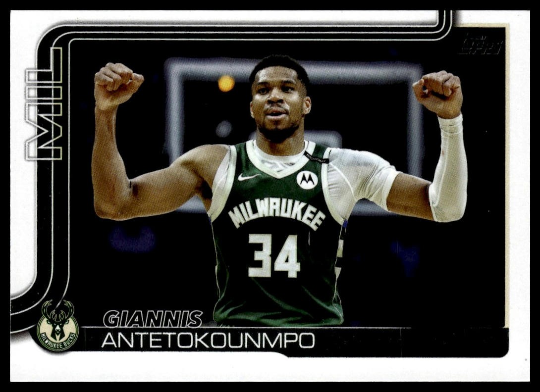 2025-26 Topps #CC-5 Giannis Antetokounmpo Companion Cards