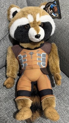  Rocket Raccoon  15 Inch Plush Marvel Guardians of the Galaxy NEW w/ Tags 
