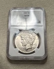 1934 Peace Silver Dollar - NGC AU58 DC