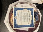 Bradford Exchange Bunny Tales Apple Dumplin' Porcelain Plate Limited Ed COA — photo 2