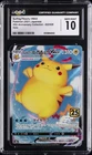 2021 POKEMON 25TH ANNIVERSARY COLLECTION SURFING PIKACHU VMAX CGC 10 GEM MINT