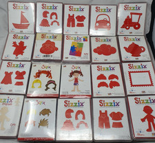 Lot of 20 Sizzix Die Cutters Figures and Dress Up