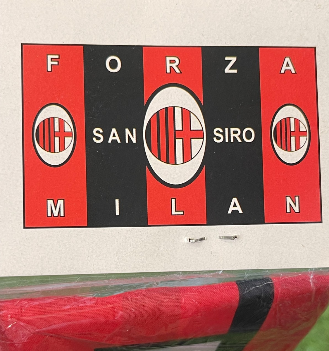 AC MILAN 応援フラッグ TOYOTA CUP大判 ACミラン Flag-Ac Milan 3x5 | eBay