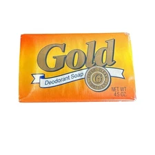 Palmolive Gold Deodorant Soap Bar 4.5 oz. Vintage New Sealed Prop