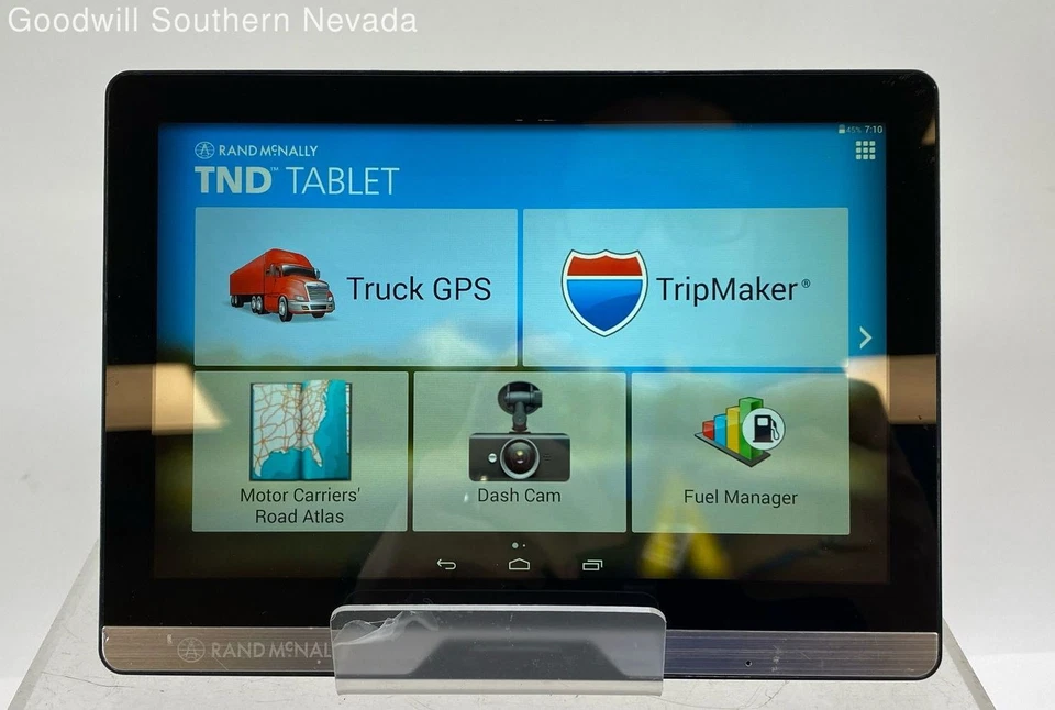 Rand McNally TND Tablet Truck GPS TNDT80