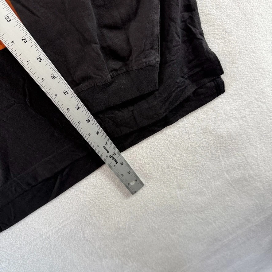 Vintage Texas Longhorns Rugby Shirt Men's XL Orange Black Colorblock University - Image 4 of 4