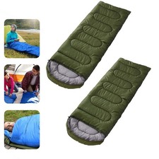 2X Thick Adult Cold Weather Sleeping Bag For Big  Tall Waterproof Winter Bag US