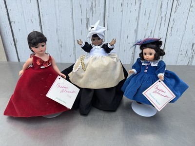 Lot Of 3 VTG MADAME ALEXANDER Gone With The Wind - Scarlett Series Dolls