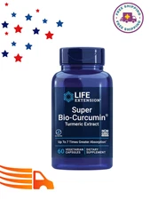 SUPER BIO CURCUMIN TURMERIC EXTRACT JOINT HEALTH 400mg 60Caps LIFE EXTENSION