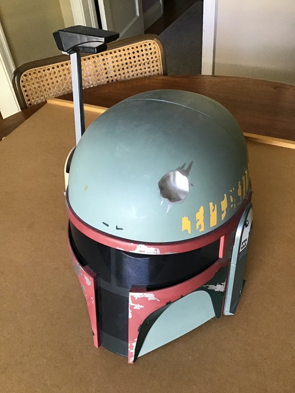 Boba Fett 2009 Hasbro Star Wars Talking Helmet Mandalorian Complete Tested Works
