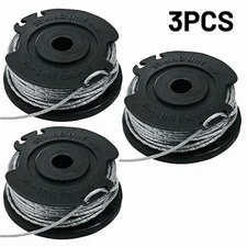 3Pcs Trimmer Line Spool 157.48 in x 0.06 in for Bosch ART 23-26 SL
