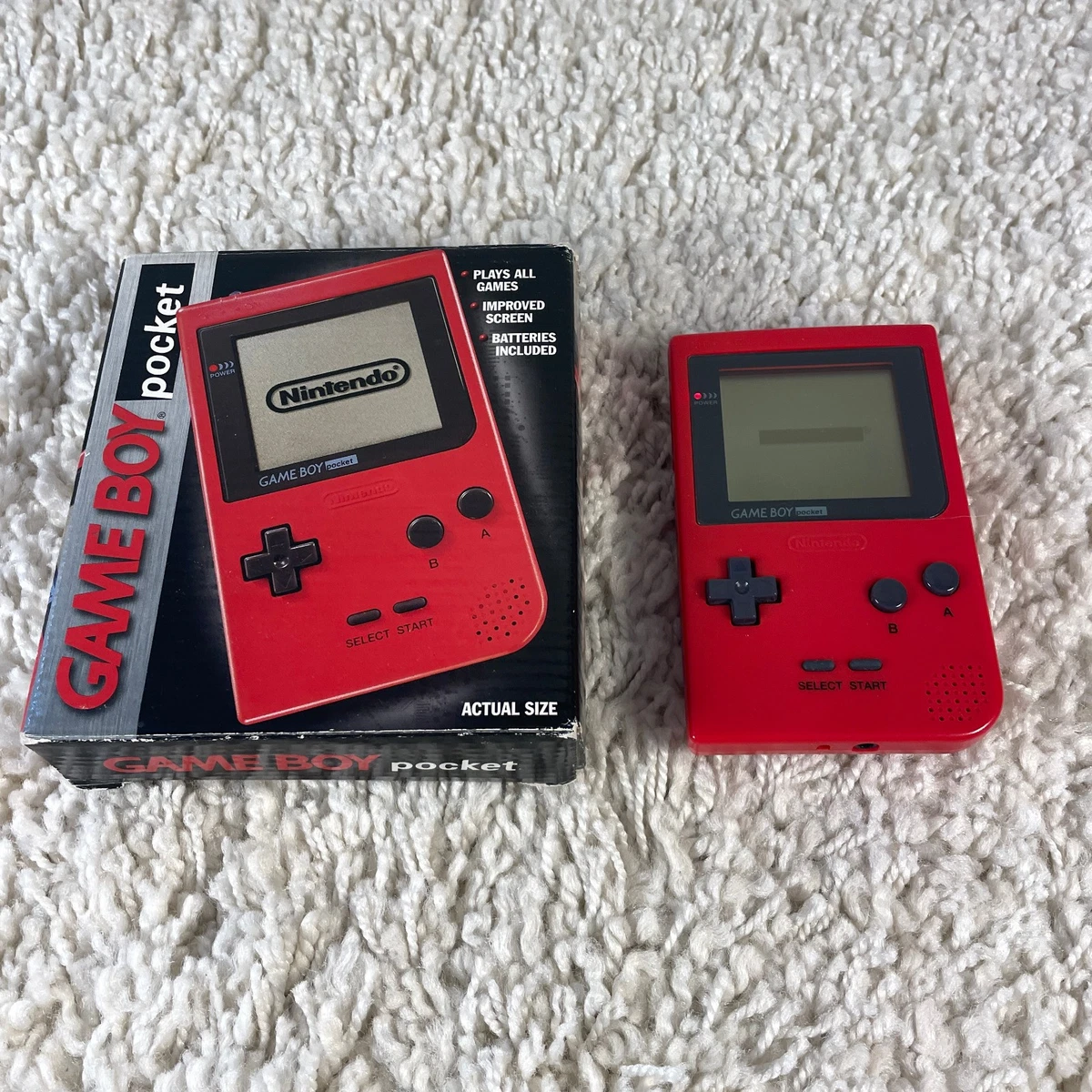 25+ Nintendo Game Boy Pocket Red Consoles for sale | Updated Oct 2026