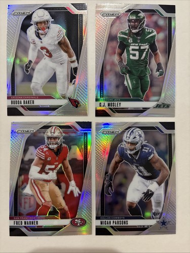 (26) 2024 Panini Prizm SILVER PRIZM NFL FOOTBALL CARDS LOT SP - Bild 4 von 7