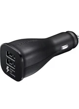 Lot of 50 Genuine OEM Samsung Galaxy Adaptive Fast Charging Car Charger (Black)