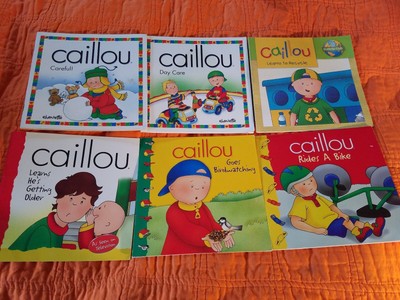 Download Lot of 6 ~ Caillou Books ~ Learns He's Getting Older ...