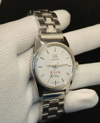 Shanghai Mechanical Hand-Wound Watch Manual 36mm Serve the People