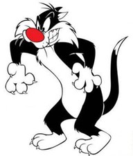 Nike Golf Sylvester The Cat Looney Tunes Mens Polo XS-4XL, LT-4XLT New