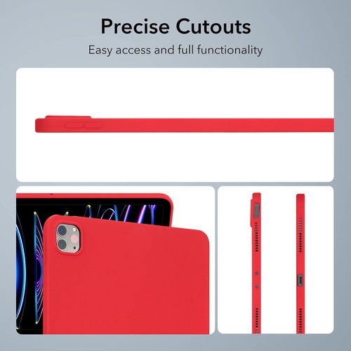 For iPad 5/6/7/8/9/10/11th A16 Gen Air M3 2025 Pro Mini Slim Silicone Case Cover - Picture 58 of 69