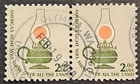 US Stamps Collection Scott # 1611 - Used Pair