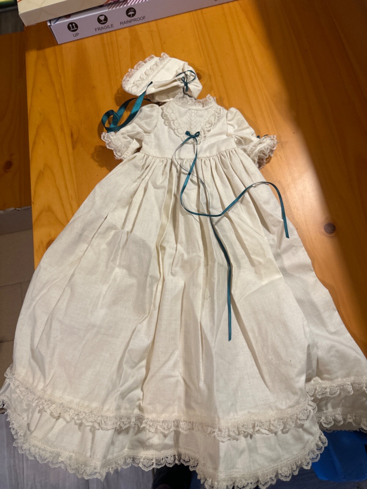 vintage hand sewn baby doll dress