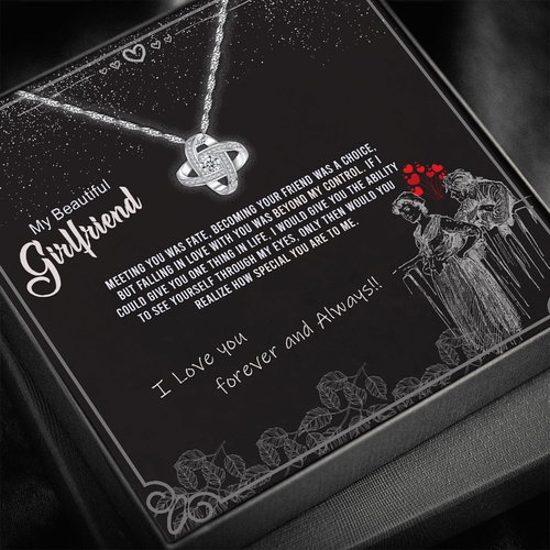 To My Girlfriend Necklace for 