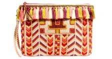Nwt Steven By Steve Madden Tapestry Wristlet 