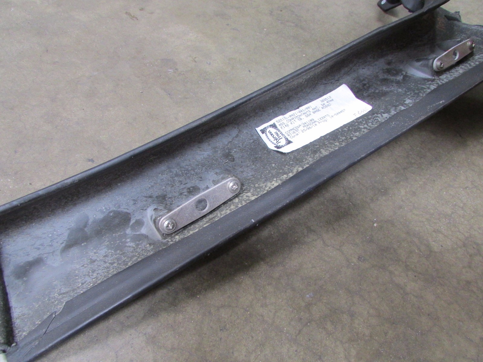 Ferrari 458 Italia, LH, Left A-Pillar Trim Panel, Black, Used, P/N 82744500