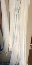 Sandals beaches Destination white wedding Dress gown sz 10 rhinestone lined