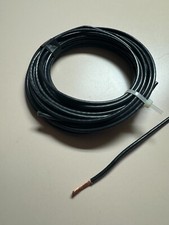 Electrical Primary Copper Wire 10 AWG Gauge Black - 25 Ft