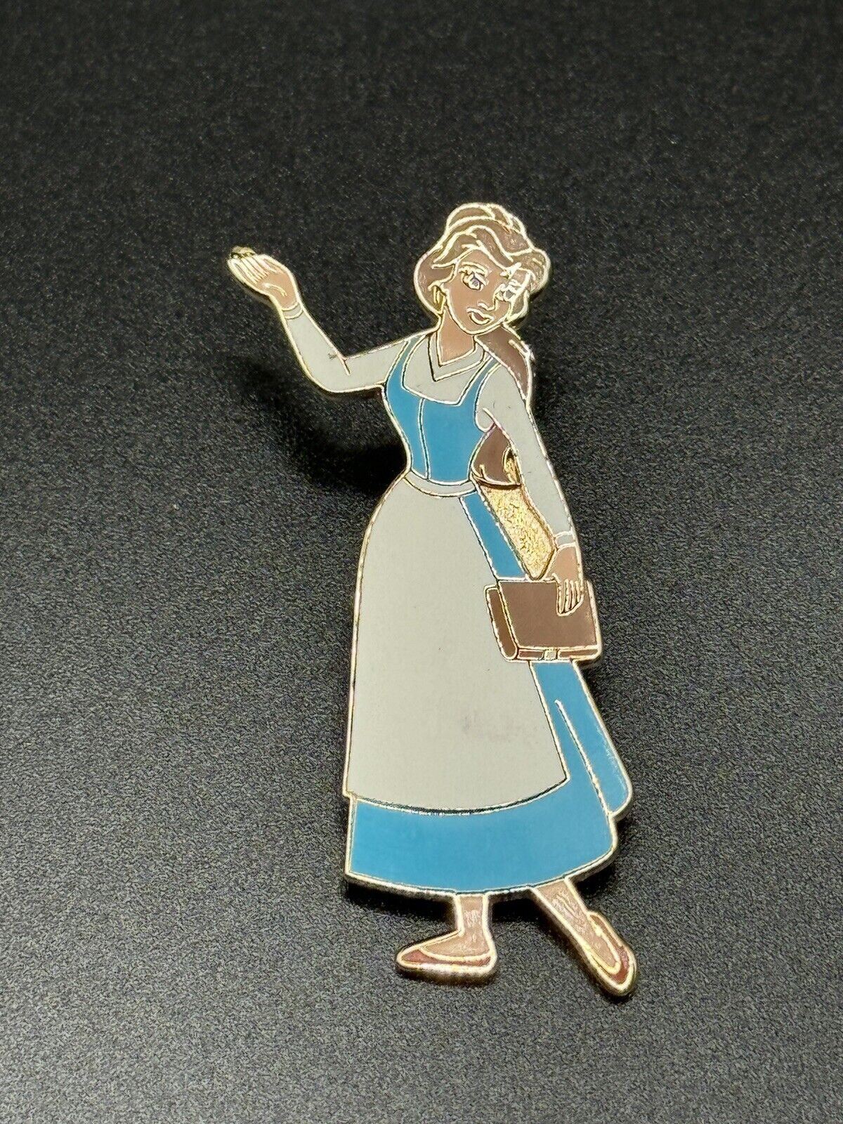 Disney Pin - Original Dress Princess - Belle - Beauty And The Beast Pin # 2849