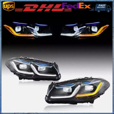 2010-2017 For BMW 5 Series F10 F11 Xenon W/O AFS LED Headlights Assembly Upgrade