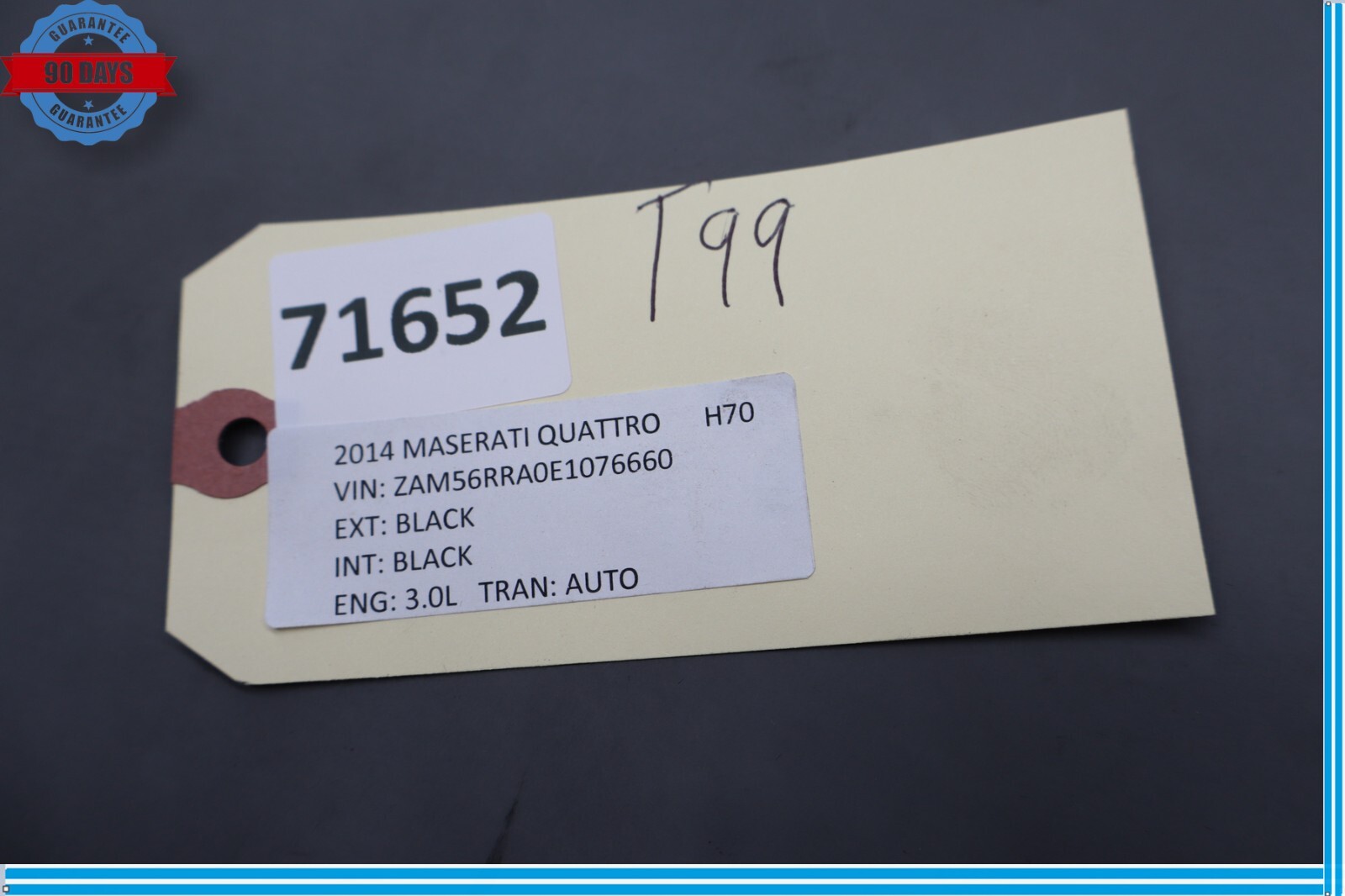 Maserati Quattroporte 2014-2022 Front Right Dashboard side trim panel