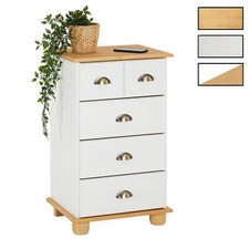 Schubladenkommode Kommode Apothekerschrank Sideboard mit 4 Schubladen in ve