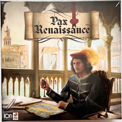 Pax Renaissance 2. Edition Ion Game Design Kennerspiel Brettspiel Historienspiel