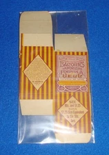 Vintage Cardboard Advertising Box Bacorns Vaporizing Forkola Jell NOS