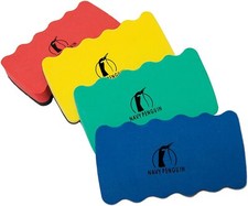 Magnetic Whiteboard Eraser Set - 4 Color Pack - for Dry Erase Pens and Markers -