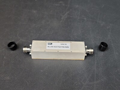 k&L lowpass filter 4ll50-523/TQ1700-N/N RF Low Pass Filter