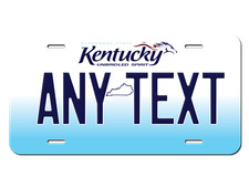 Personalize Custom License Plate Tag For Any State Auto Car Motorcycle Atv Moped