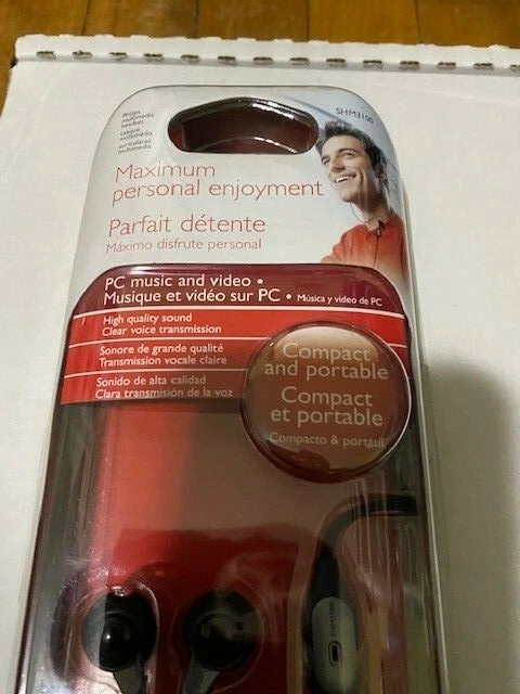 Auriculares multimedia Philips SHM3100/37 - Como nuevos nunca usados - Caja abierta Foto 3 de 4